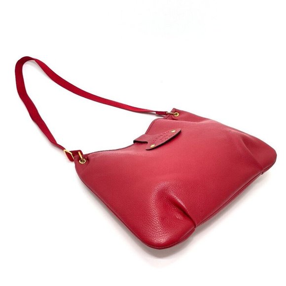 HERMES Rodeo Shoulder Bag Taurillon Clemence Red - Picture 5 of 12